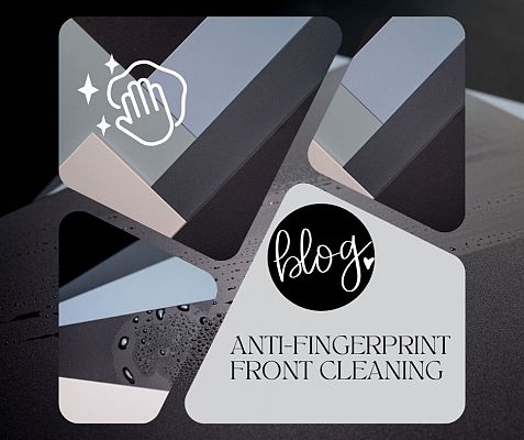 Cleaning Anti-fingerprint matte cabintes